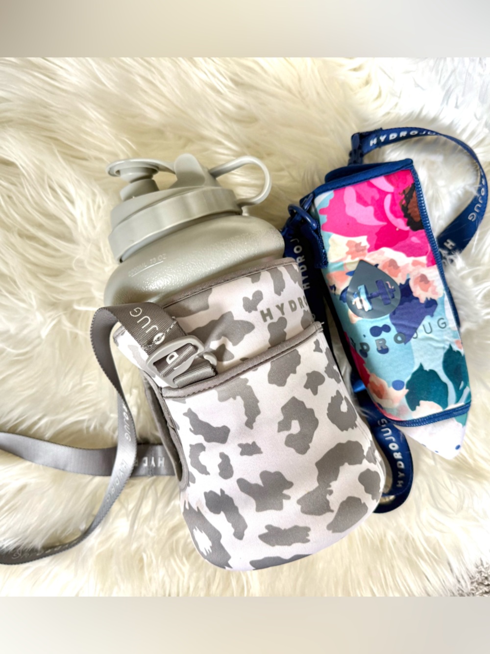 HydroJug Large Water Bottle in Light Gray 73oz